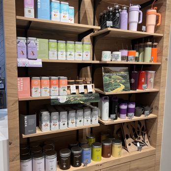 The Coffee Bean & Tea Leaf - shelves of tea and other items - Coffee & Tea Near Me - Phoenix, Arizona