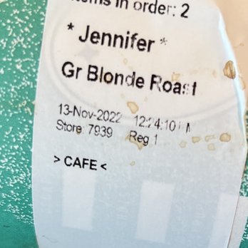 Starbucks - Correct tag- wrong contents - Coffee & Tea Near Me - Madera, California