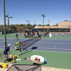 Tennis Club of Albuquerque - Youth lessons going on