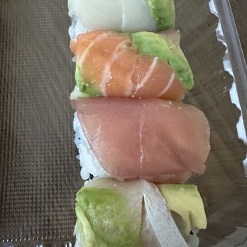 Oyama Sushi - Rainbow Roll - Sushi Bars Near Me - Petaluma, California Oyama Sushi - Rainbow Roll - Sushi Bars Near Me - Petaluma, California