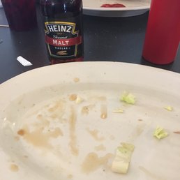 Cleaned the plates.
