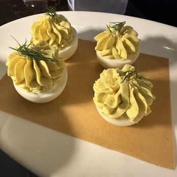 Voltaggio Brothers Steak House - Deviled eggs - New American Near Me - National Harbor, Maryland Voltaggio Brothers Steak House - Deviled eggs - New American Near Me - National Harbor, Maryland