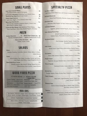 Menu photo 8 La Pizzeria Metro Wilmington, DE
