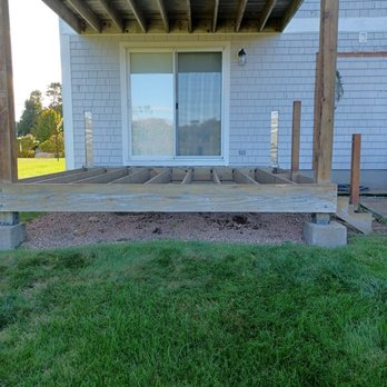 Brian's Contracting - Green Hill, Charlestown , RI.
(Before)
20x20 Rear Deck Project & 2nd/ 3rd Floor Rehab - General Contractors Near Me Brian's Contracting - Green Hill, Charlestown , RI.
(Before)
20x20 Rear Deck Project & 2nd/ 3rd Floor Rehab - General Contractors Near Me