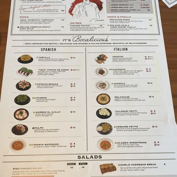 Rigo - Menu - Spanish Near Me - Honolulu, Hawaii