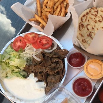 Parthenon Gyros - Freaky Greek Plate - Greek Near Me - Madison, Wisconsin