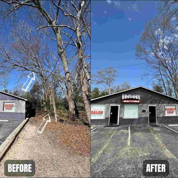 BW Tree Removal - Tree removed from over a commercial property in Aiken, SC. - Tree Services Near Me - Aiken, South Carolina BW Tree Removal - Tree removed from over a commercial property in Aiken, SC. - Tree Services Near Me - Aiken, South Carolina