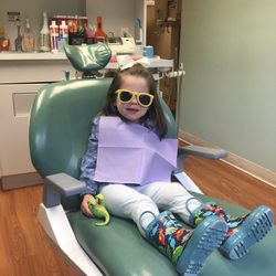Brite Smiles - Ready for her teeth cleaning with some cool shades