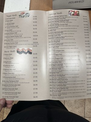 Menu photo 2 IV Sushi Togo Danville, CA