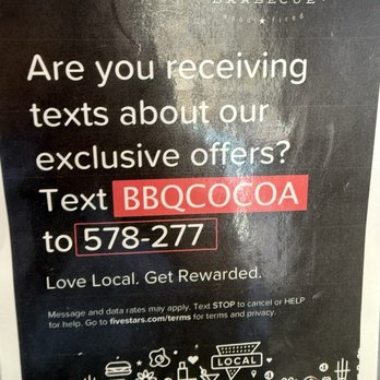 Crydermans Barbecue - Text for Crydermans Barbecue exclusive offers - Barbeque Near Me - Cocoa, Florida Crydermans Barbecue - Text for Crydermans Barbecue exclusive offers - Barbeque Near Me - Cocoa, Florida