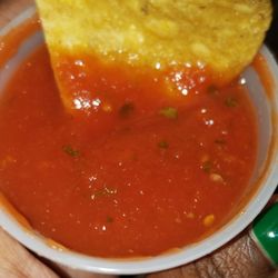 El Valle - Mint Hill - Regular salsa; didn't get the orange salsa ordered