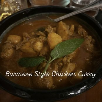 Burma Superstar - Burmese Style Chicken Curry - Burmese Near Me - Oakland, California