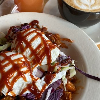 Egg - Pulled Pork Hash - Breakfast & Brunch Near Me - Saint Louis, Missouri