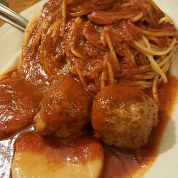 Pete's Place - Spaghetti and meatballs with raviolis - Italian Near Me - Krebs, Oklahoma