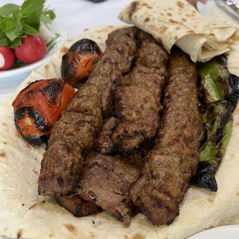 Raffi's Place - Koobideh and Sultani Kabob family style - Middle Eastern Near Me - Glendale, California