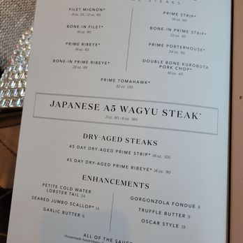 Del Frisco's Double Eagle Steakhouse - Menu - New American Near Me - Indianapolis, Indiana