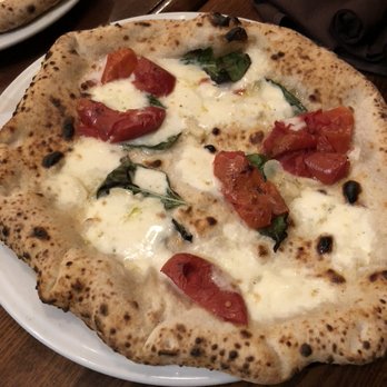 Spacca Napoli - Diavola (blended San Marzano tomatoes, fior di latte, Calabrese soppressata, basil) - Pizza Near Me - Chicago, Illinois
