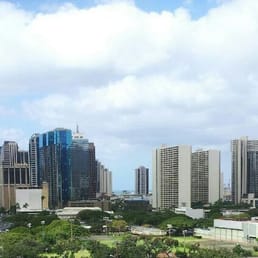 the view of downtown, Honolulu