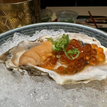 Komé - Korean scallop, ikura, and uni - Sushi Bars Near Me - Dallas, Texas Komé - Korean scallop, ikura, and uni - Sushi Bars Near Me - Dallas, Texas