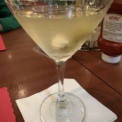Hickory Bar-B Que - Dirty Martini with blue cheese stuffed olives