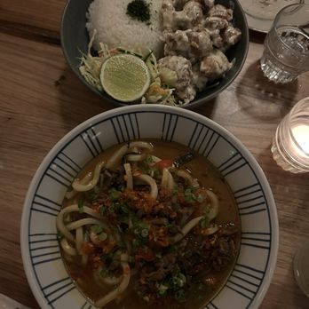 Kawa Ni - Beef curry udon (good, but over cooked noodles) and karaage (very soggy- ask about sauce on side) - Izakaya Near Me - Denver, Colorado Kawa Ni - Beef curry udon (good, but over cooked noodles) and karaage (very soggy- ask about sauce on side) - Izakaya Near Me - Denver, Colorado