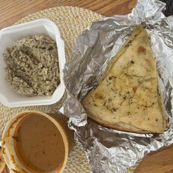 Chicken curry combo