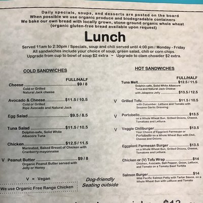 Menu photo 4 Nature's Kitchen Yreka, CA