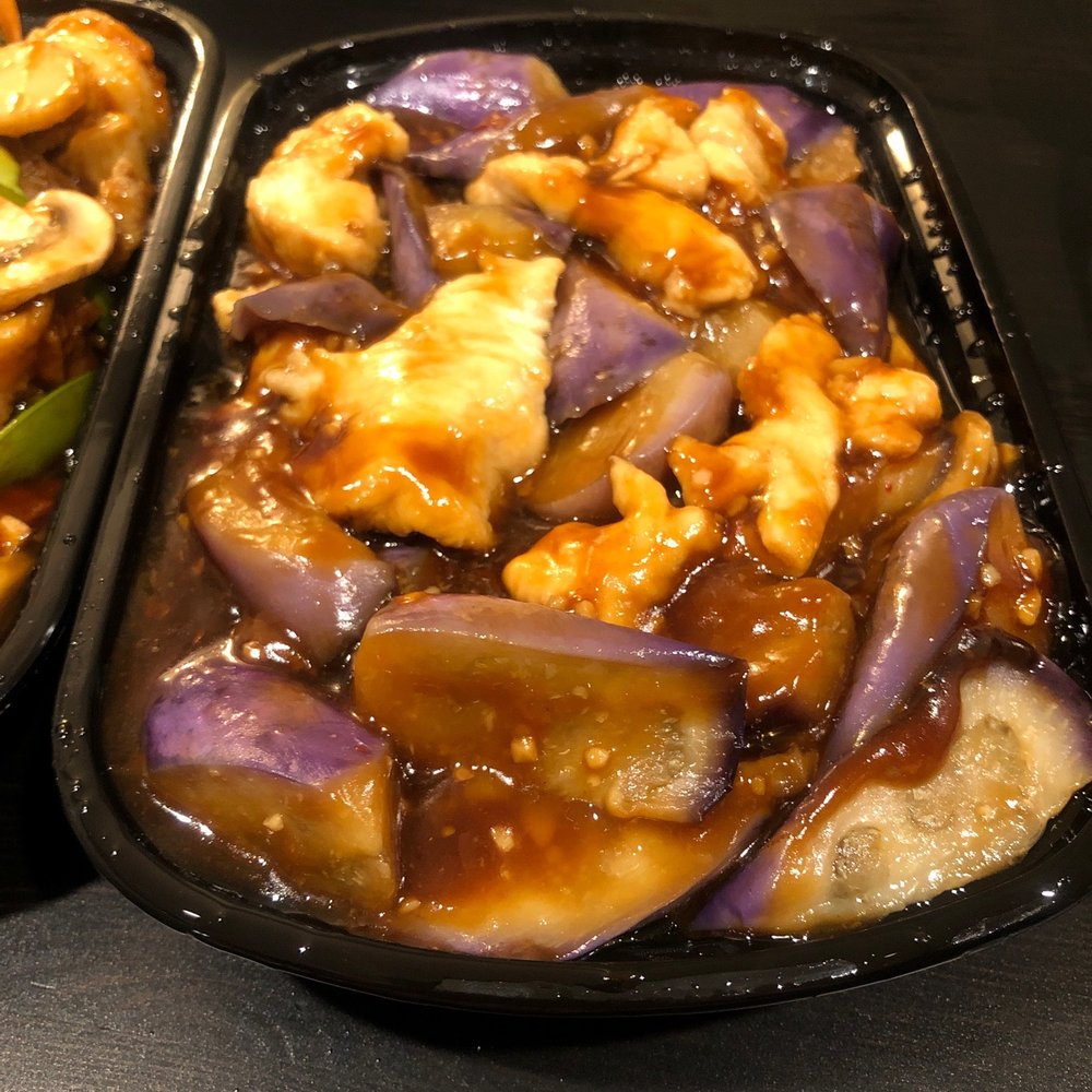 Three Gorges Three - Eggplant and chicken - Chinese Near Me - Westborough, Massachusetts Three Gorges Three - Eggplant and chicken - Chinese Near Me - Westborough, Massachusetts
