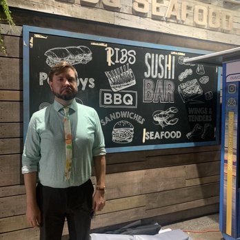 The Hudson - My roommate being visually upset that most of the things on this board are not on the menu anymore. - New American Near Me - New York, New York
