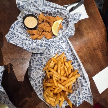 Dog and Duck - Fried grouper and fries - Pubs Near Me - Moncks Corner, South Carolina