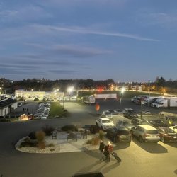 Comfort Inn & Suites Montpelier-Berlin - View of airport, parking, and Applebees , truck stop to the right ... sorry forgot to take pictures