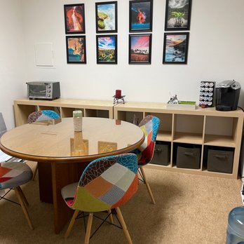 Elevated Interiors and Design - Employee break room - Interior Design Near Me