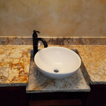 Thompson Stonework - a bathroom sink and countertop - General Contractors Near Me - Kahului, Hawaii Thompson Stonework - a bathroom sink and countertop - General Contractors Near Me - Kahului, Hawaii