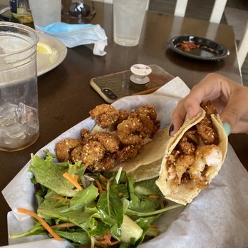 Sundancer Grill - Firecracker Shrimp Tacos - American Near Me - Lakeway, Texas Sundancer Grill - Firecracker Shrimp Tacos - American Near Me - Lakeway, Texas