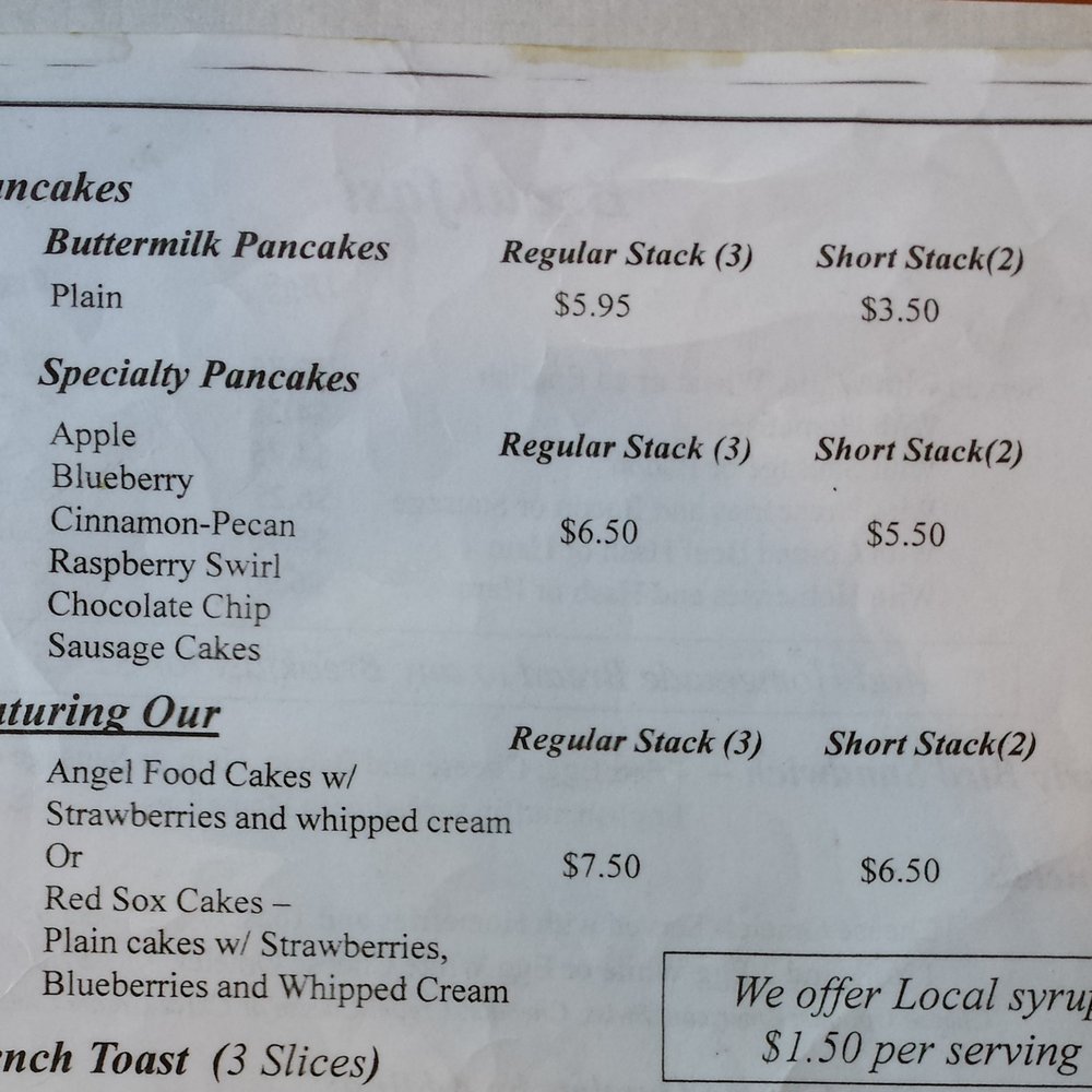 Quabbin Woods Restaurant - Full Menu - New American Near Me - Petersham, Massachusetts
