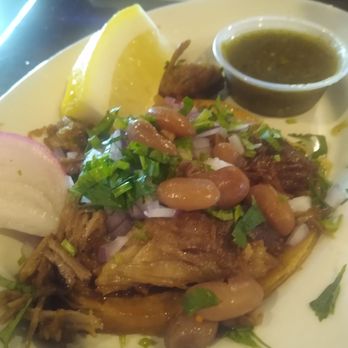 El Patio Original - Street taco with carnitas - Mexican Near Me - Fremont, California