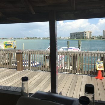 The Boardwalk Grill - The view from the bar eating area - Seafood Near Me - Madeira Beach, Florida The Boardwalk Grill - The view from the bar eating area - Seafood Near Me - Madeira Beach, Florida