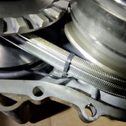 Transmission held together with a ZIP Tie from Manufacturer Transmission held together with a ZIP Tie from Manufacturer