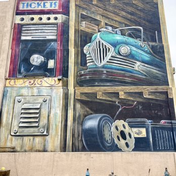 Downtown Long Beach - Mural on Dr Rowan building - Festivals Near Me - Long Beach, California
