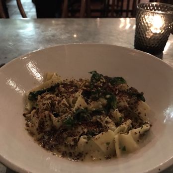 Oberlin - Fettuccine with spinach and anchovies? - New American Near Me - Providence, Rhode Island Oberlin - Fettuccine with spinach and anchovies? - New American Near Me - Providence, Rhode Island