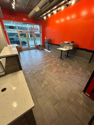 Restaurants cleaning - This cleaning was done on used restaurant with some construction , refrigerator and freezer was cleaned,the floor was full of grease as well as the walls we took care of it all in a day,the owner was preparing for inspection to be reopened for business
Restaurants pass the inspection and hires us for long term contract. Restaurants cleaning - This cleaning was done on used restaurant with some construction , refrigerator and freezer was cleaned,the floor was full of grease as well as the walls we took care of it all in a day,the owner was preparing for inspection to be reopened for business
Restaurants pass the inspection and hires us for long term contract.