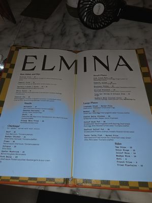 Menu photo 1 Elmina Washington, DC, DC Menu photo 1 Elmina Washington, DC, DC