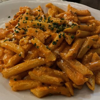 Monello - Penne allá vodka with salmon - Italian Near Me - San Diego, California