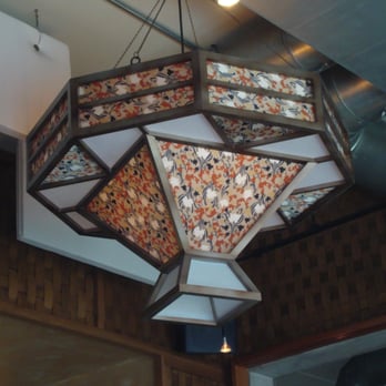 Sushi Den - One of the Light Fixture @ Sushi Den, near the area where we were seated. May 1st 2016 - Japanese Near Me - Denver, Colorado Sushi Den - One of the Light Fixture @ Sushi Den, near the area where we were seated. May 1st 2016 - Japanese Near Me - Denver, Colorado