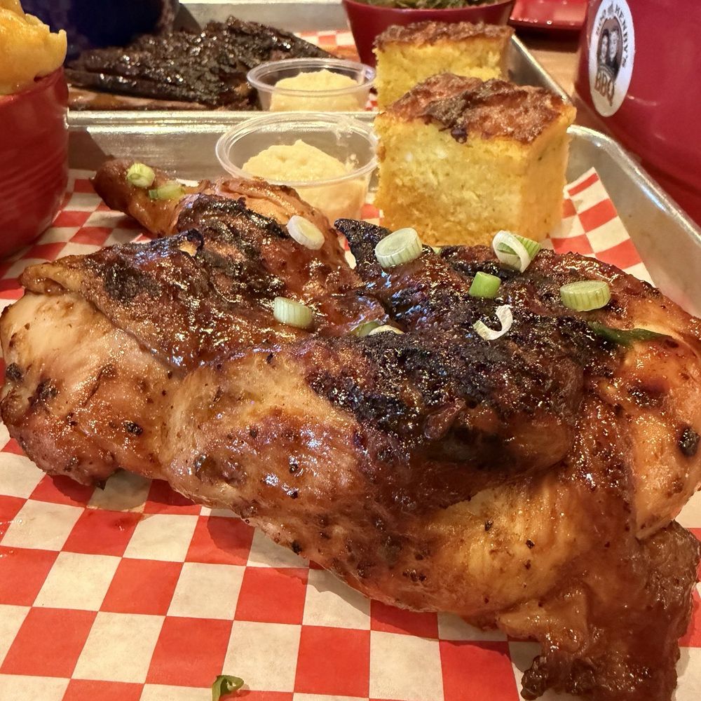Boo And Henrys - You must get the half smoked chicken. It is out of this world. - Barbeque Near Me - Scottsdale, Arizona