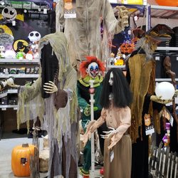 Lowes Home Improvement - Halloween decorations.