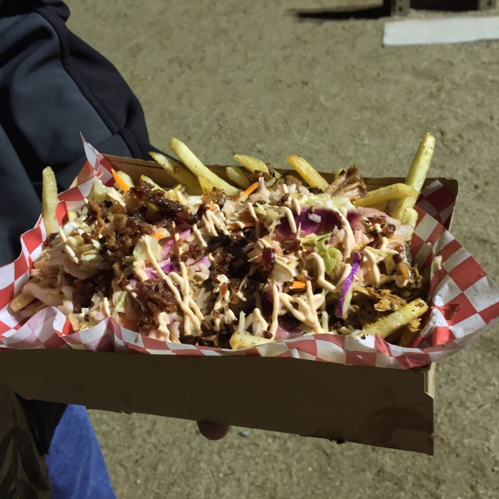 Bacon MANia Truck - Piggy fries. Just too much - American Near Me - Citrus Heights, California