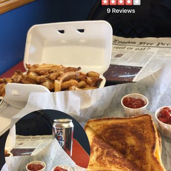 London Burger - Grilled cheese combo. - Fast Food Near Me - London, Ontario London Burger - Grilled cheese combo. - Fast Food Near Me - London, Ontario
