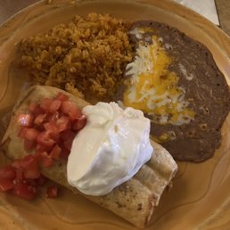 Shredded beef chimichanga Shredded beef chimichanga