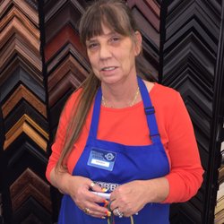 Hobby Lobby - Sandy in the Custom Framing Dept is a ROCK STAR!  She just spent 20 minutes helping me find the perfect solution for my budget!